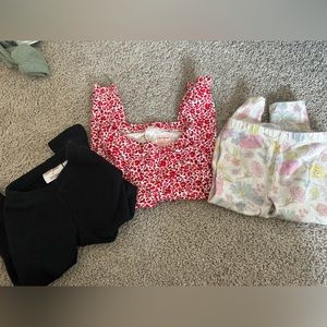 Cat and Jack 3pk leggings